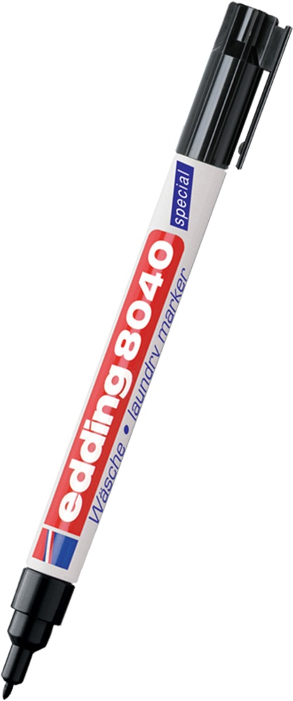 Fix Edding 8040 na prádlo černý 1mm
