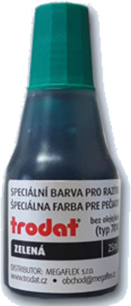 Trodat barva zelená 7010g