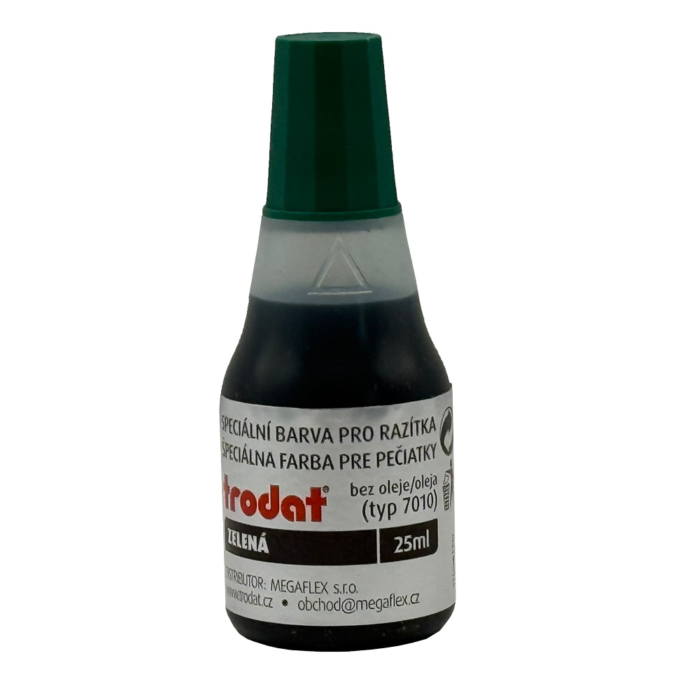 Trodat barva zelená 7010g 25ml