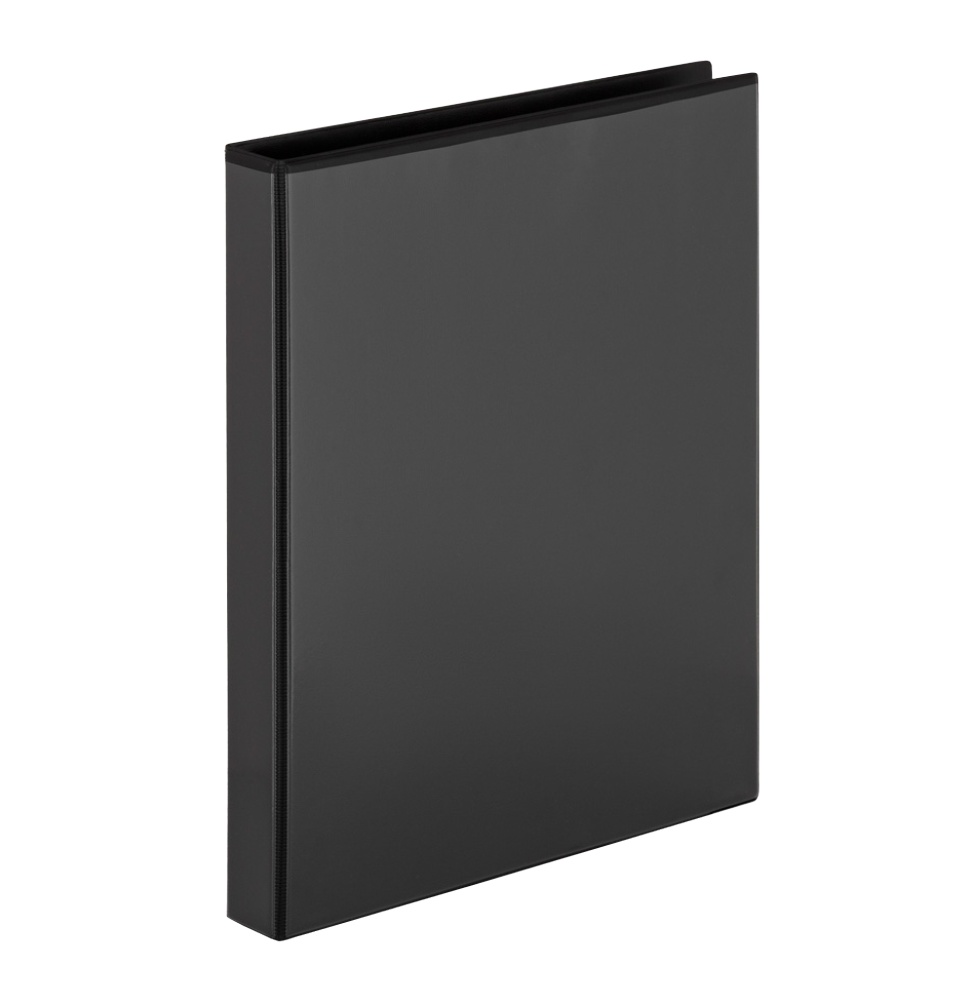 Pořadač 4-kr.PP s kapsou černý 38mm