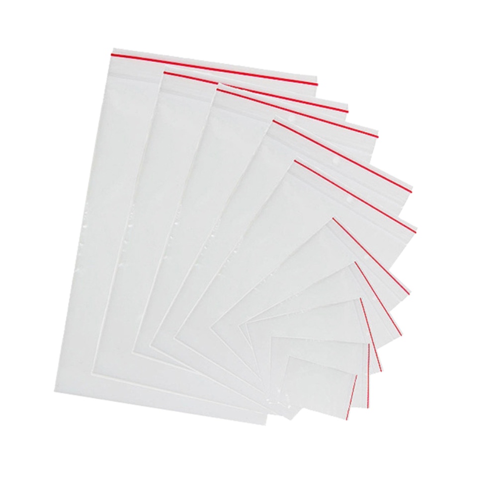 Sáček PE se zipem 100x120mm 100ks