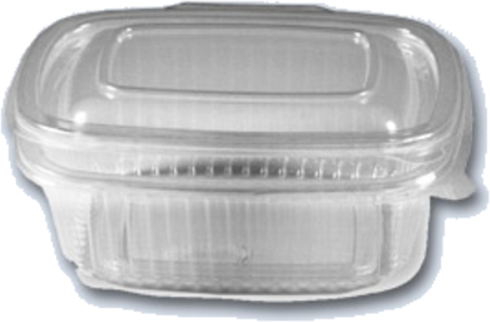 Miska PP s víčkem 375ml 50ks 77803