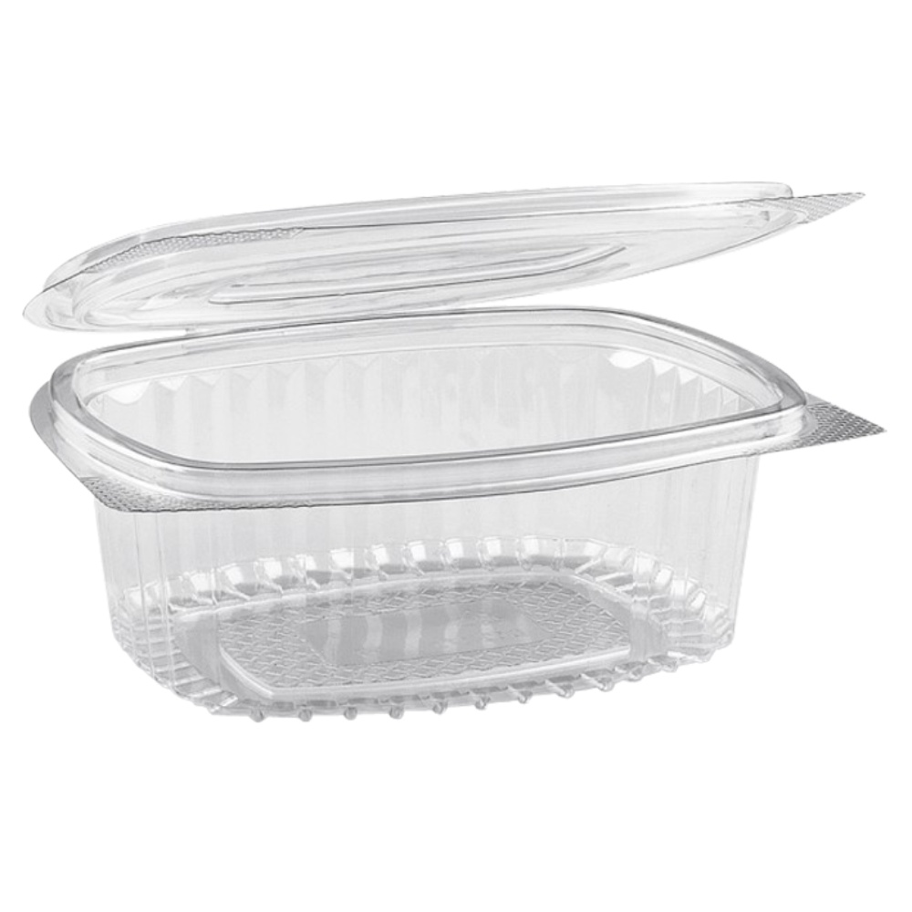 Miska PP s víčkem 375ml 50ks 77803