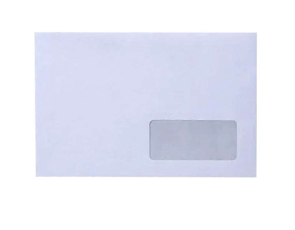 Obálka C5 samolepící s oknem vpravo dole 1000ks