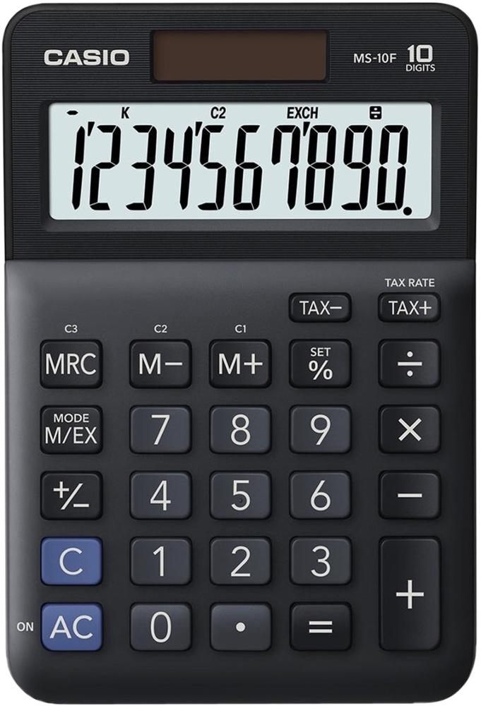 Kalkulačka Casio MS 10F 101x148mm