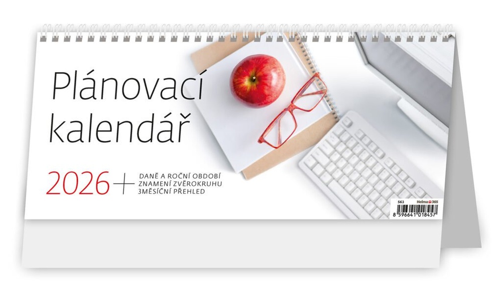 Kalendář s.2026 Plánovací S63 301x135