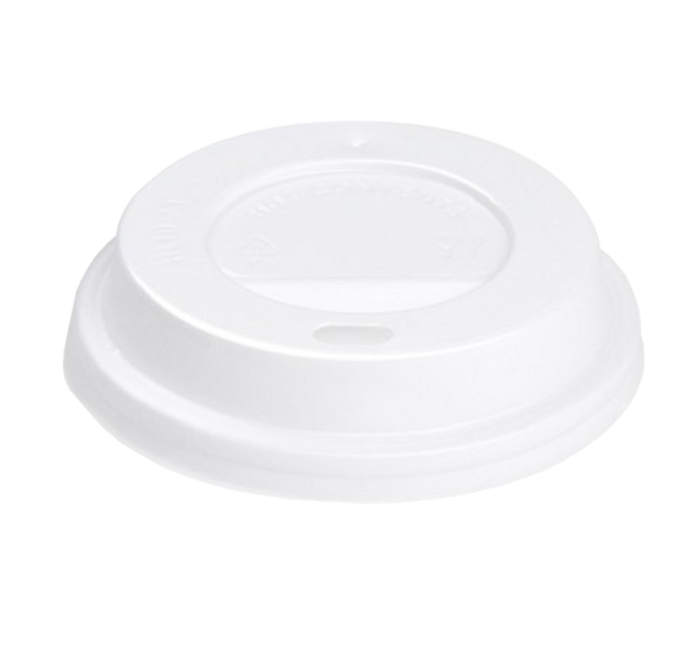 Víčko vypouklé bílé pr.80mm 100ks