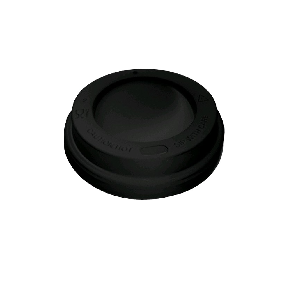 Víčko vypouklé černé pr.90mm 100ks