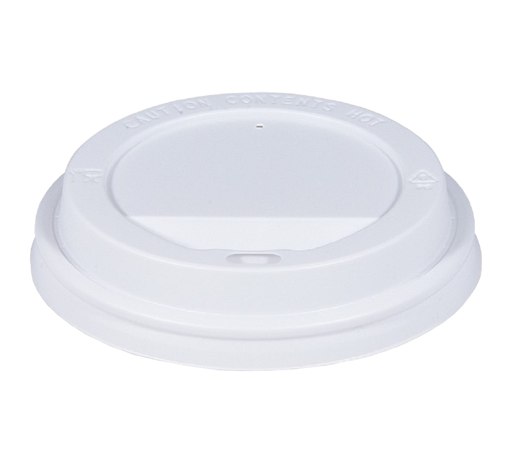 Víčko vypouklé bílé pr.90mm 100ks