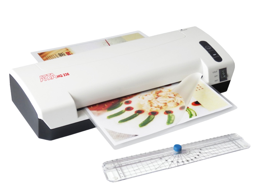 Laminátor A4 Arta HQ 236 +řezačka 125 mic
