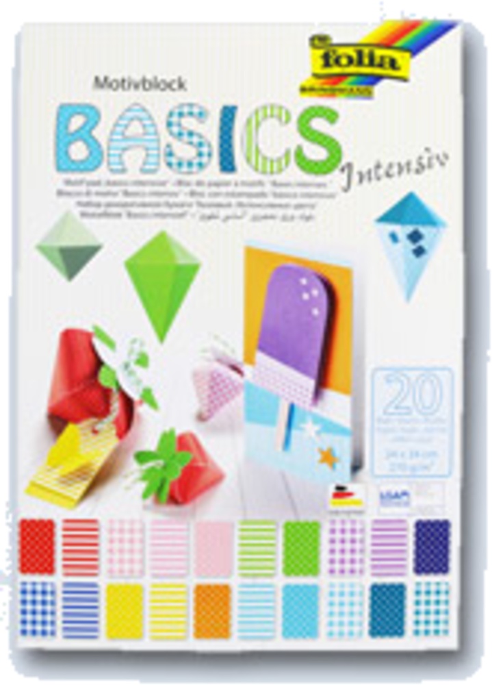 Hobby papír Basic Intensive 20l 24x34cm