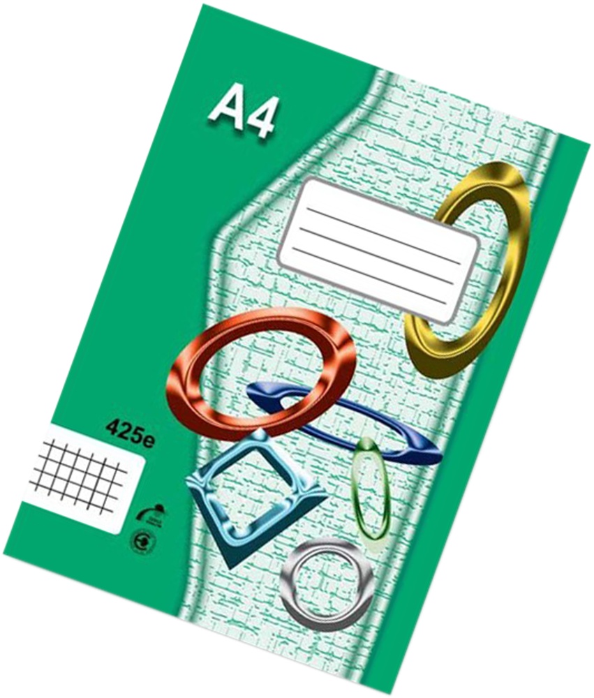 Sešit A4 425e čtvereček Eco R 20 listů