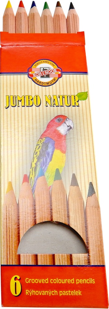 Pastelky 2171/ 6 Natur Jumbo