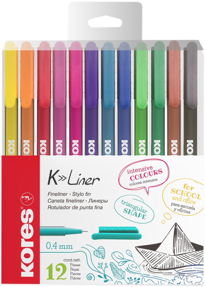 Fix sada Kores K-Liner 0.4mm 12ks