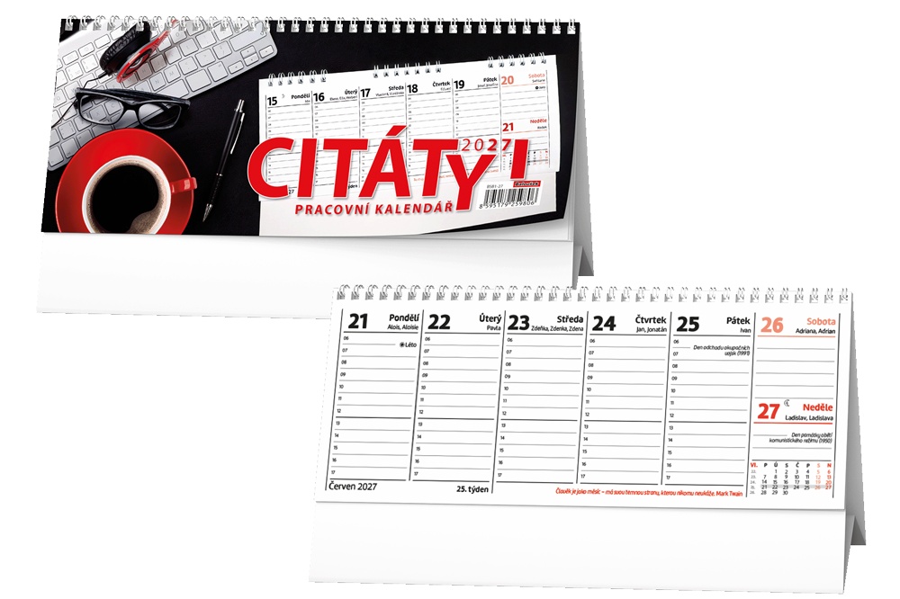 Kalendář s.2027 Citáty I BSB1 240x98