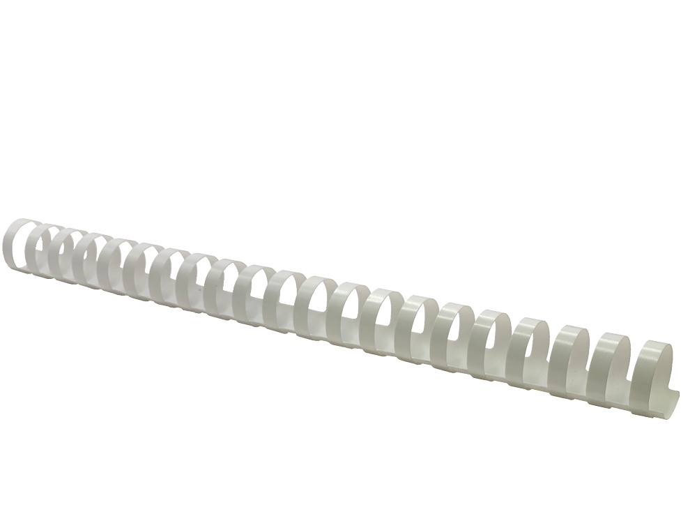 Kroužky pro vazbu 22mm bílé 50ks