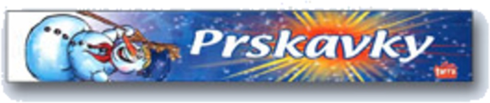 Vánoční prskavky 28cm 10ks