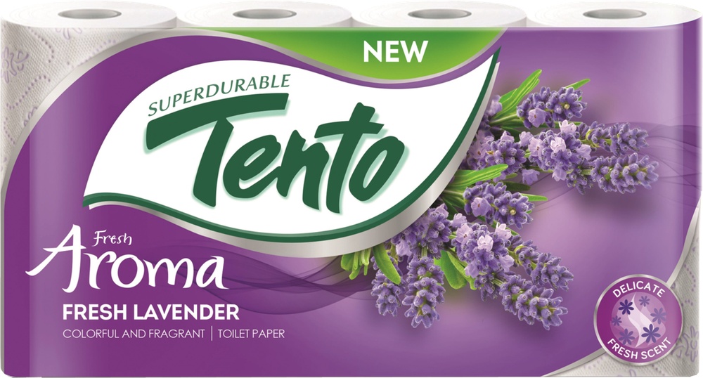 Toaletní papír TENTO Fresh Levander2-v/8