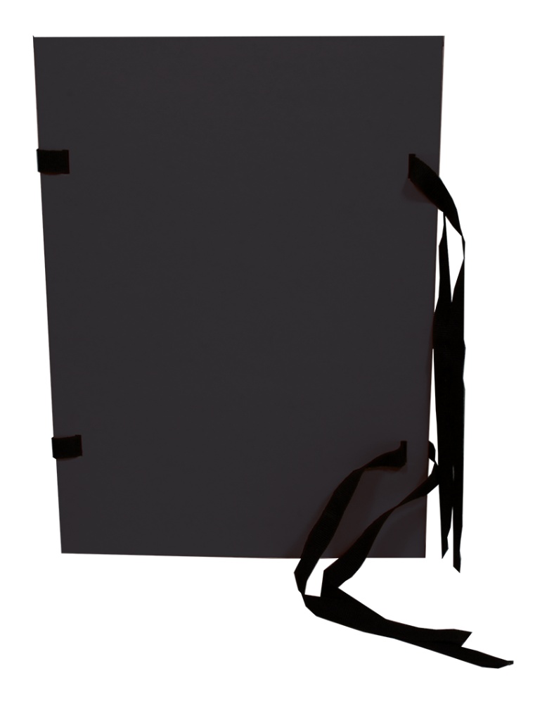 Desky s tkanicí A4 prešpánové černé