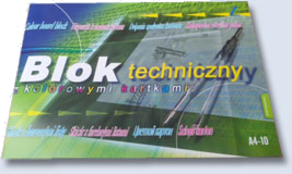 Kreslík A4 barevný mix 10ks 170g