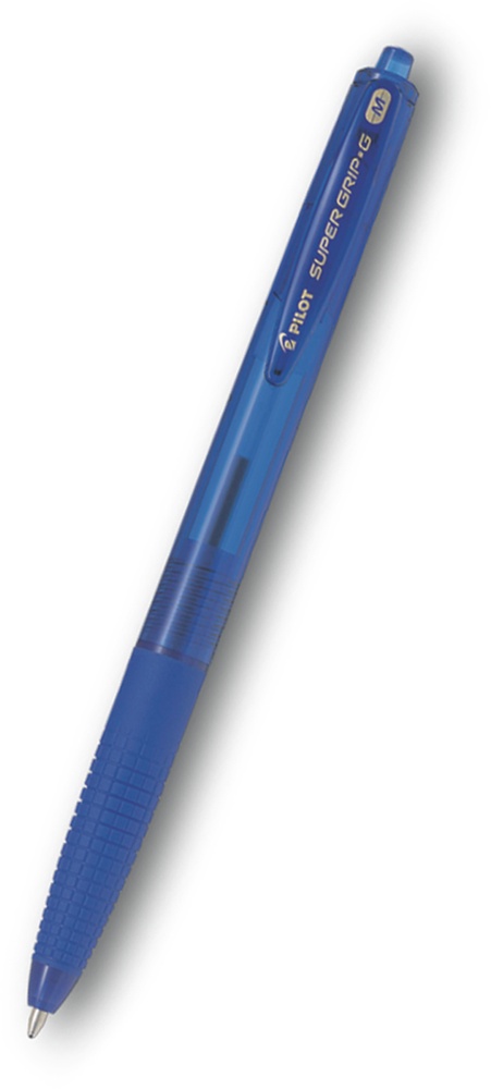 Propiska Pilot Super Grip-G modrá 1mm