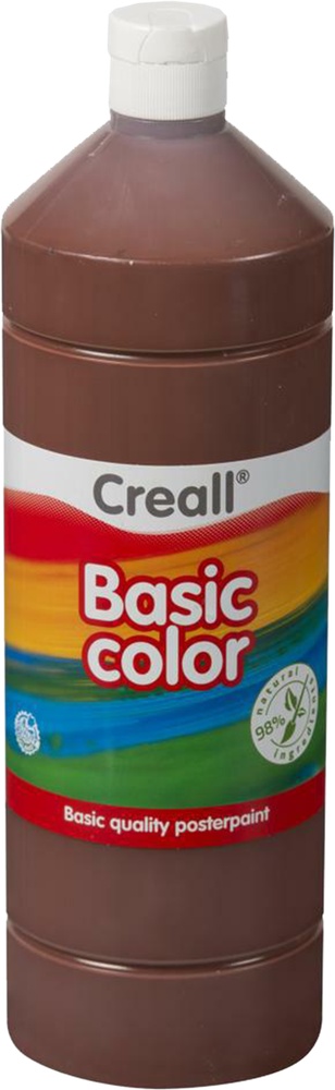 Tempera 1litr hnědá Creall