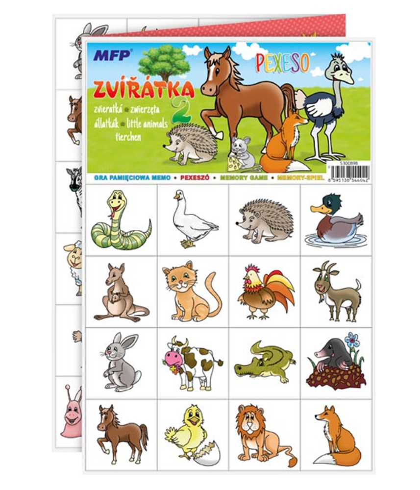 Pexeso Zvířátka 2 MFP 5300898