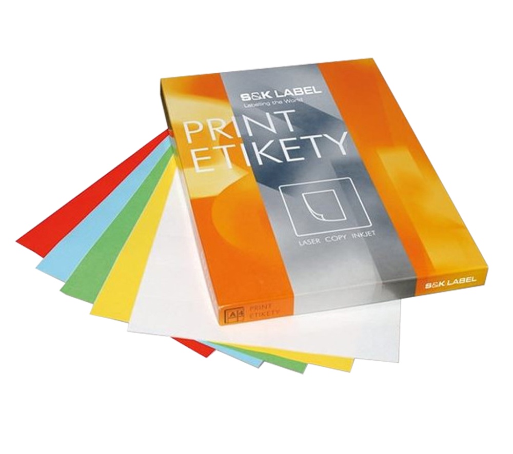 Samolepící etikety Laser 192x61 zelené 400 etiket