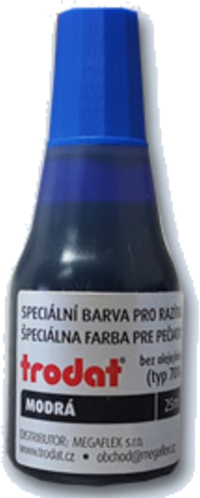 Trodat barva modrá 7010b 25ml