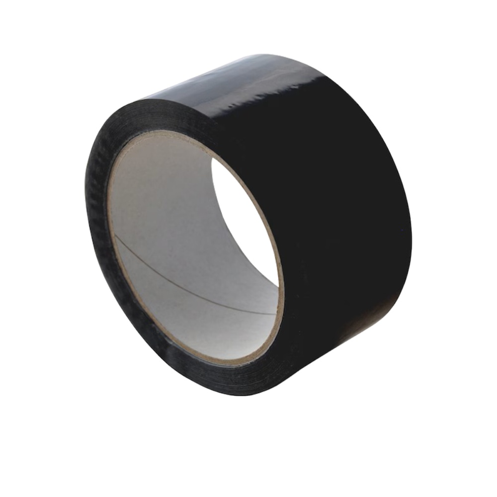 Lepící páska 50/60m černá