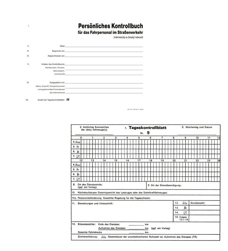 TOpt Deník Kontrolbuch A5 1173