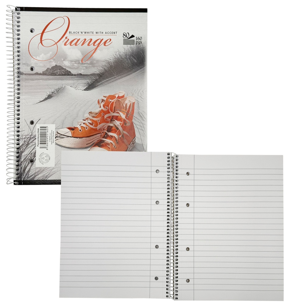 Blok A5 boční spirála College linka 80 listů