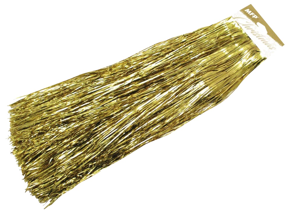 Vánoční lameta zlatá metál 8881103