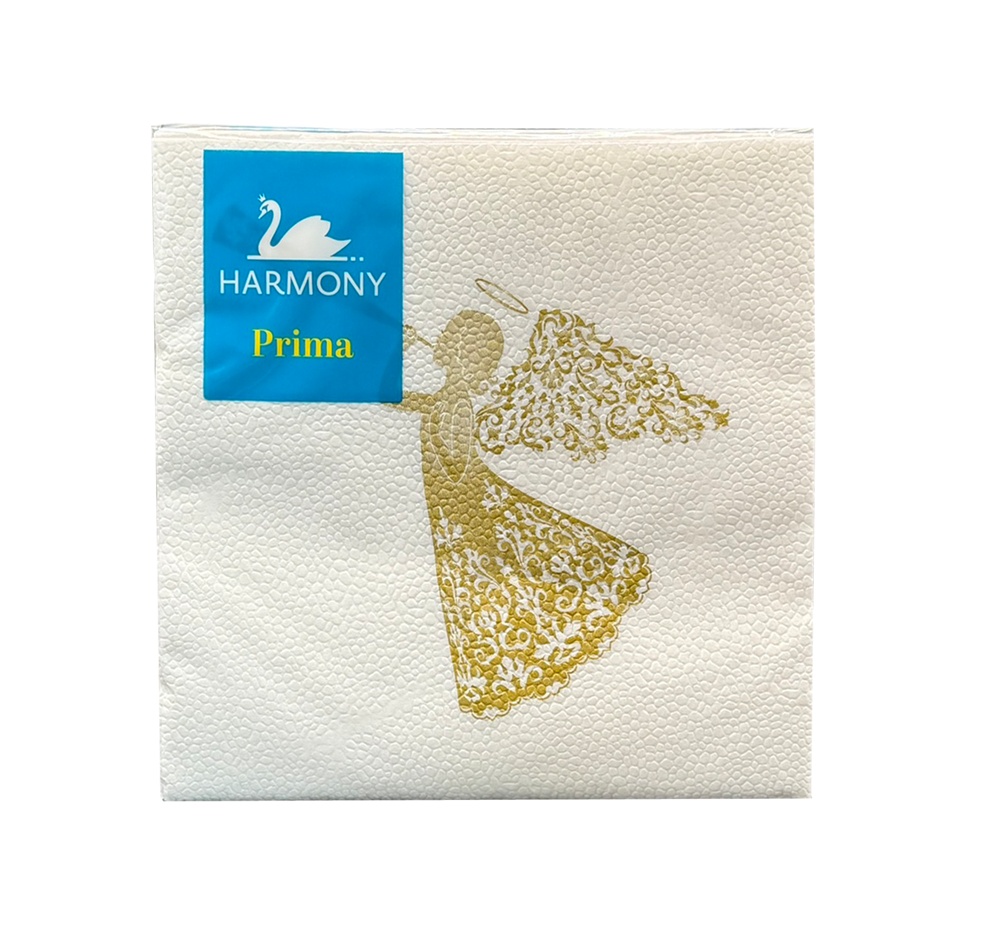 Vánoční ubrousky 1-vrstvé Anděl 30ks