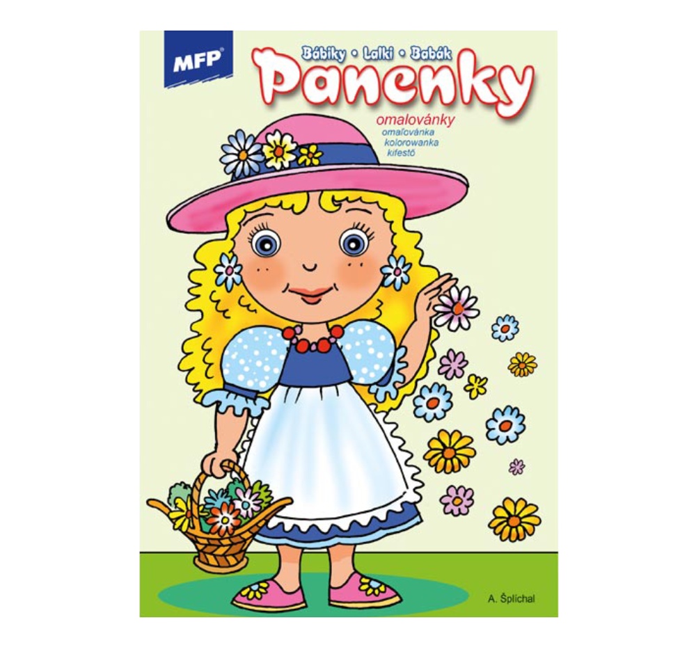 Omalovánky A4 Panenky 5300700