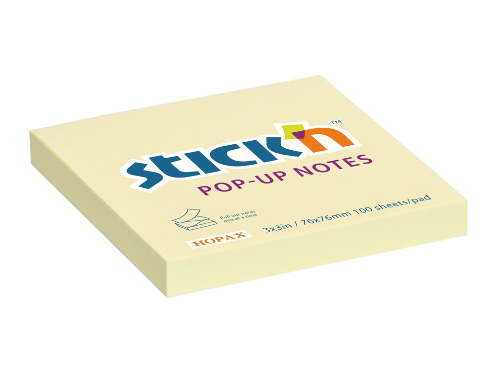 Bloček samolepící 76x76 "Z" do zásobníku 100 listů Stick + DR