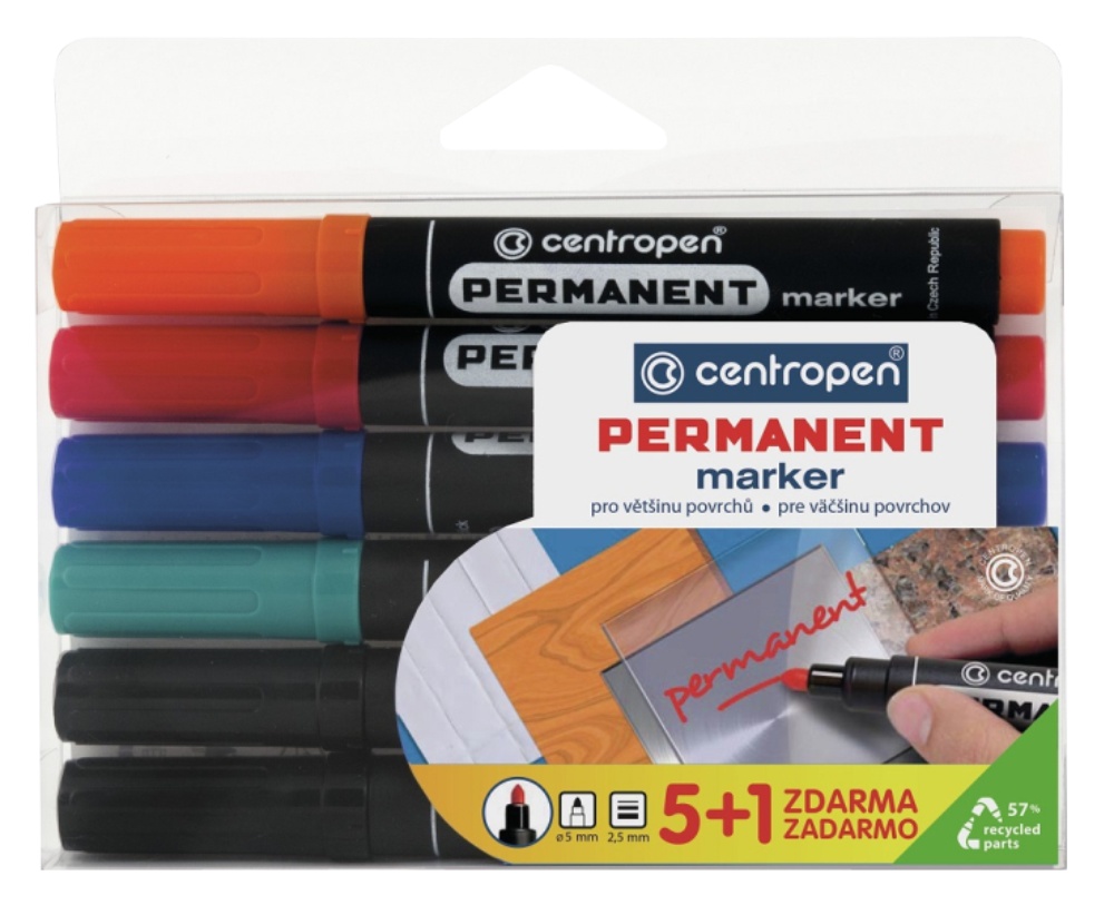 Fix sada 8566/5+1ks permanent 2.5mm