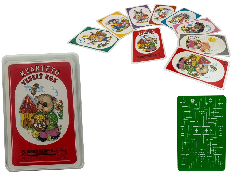 Karty kvarteto Veselý rok 1627