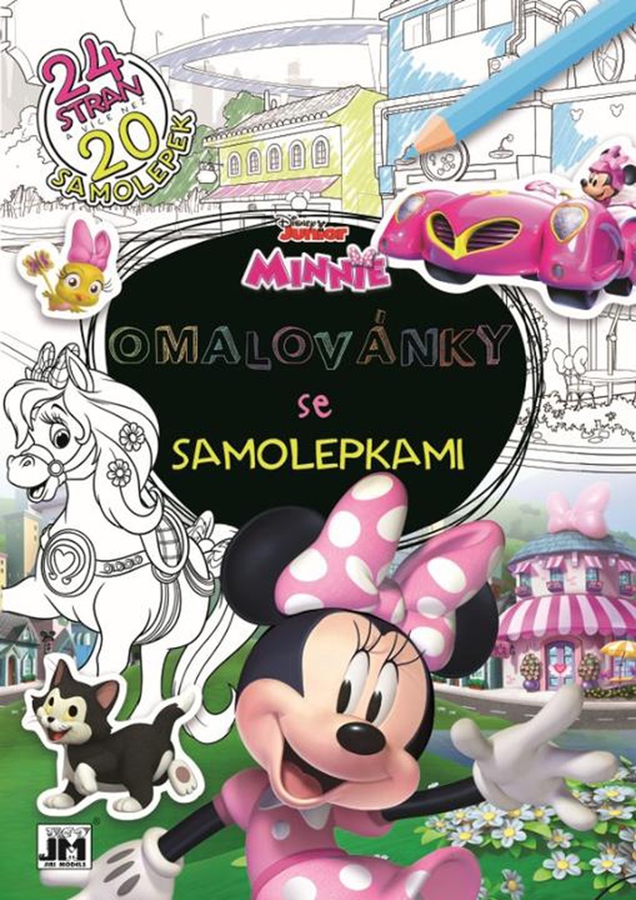 Omalovánky A4+ Minnie+ 20etiket 2589-2