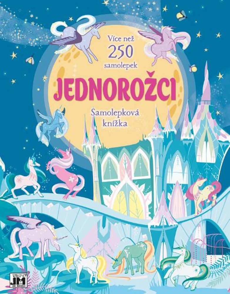 Samolepková knížka Jednorožci 170x240 320et