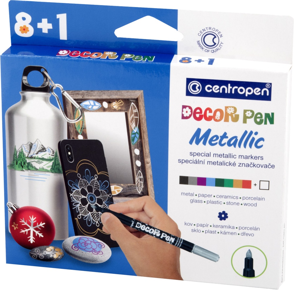 Fix sada 2737/8+1 Decor Pen Metallic