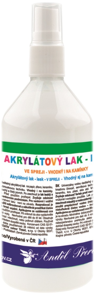 Lak akrylový sprey lesklý 50g