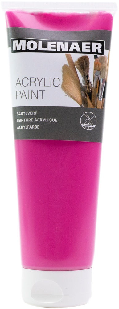 Barva akrylová magenta Creall 250ml