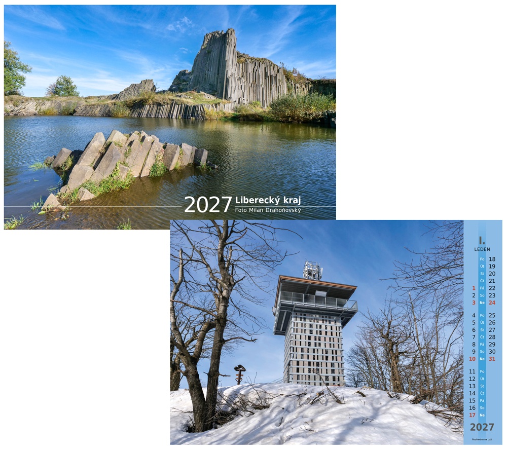 Kalendář n.2027 Liberecký kraj 430x300