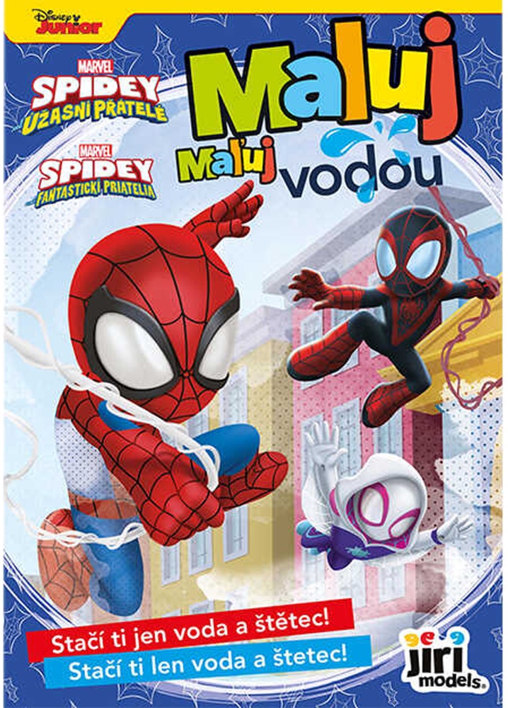 Omalovánky A5 Maluj vodou Spidey 3858-8