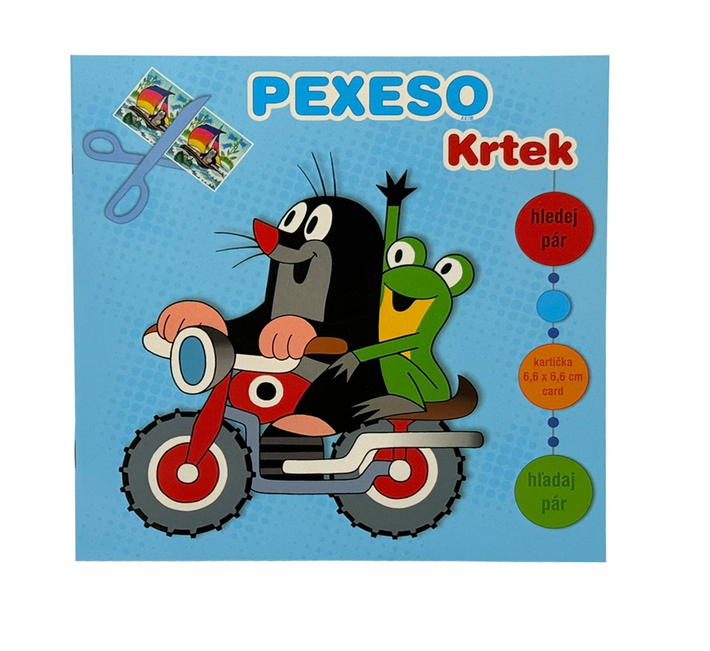 Pexeso v sešitu Maxi Krtek 8452