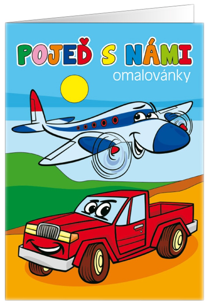 Omalovánky A4 Pojeď s námi OM 49