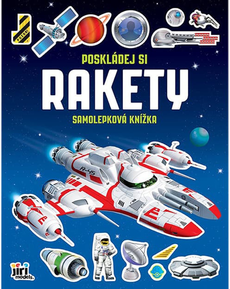 Samolepková knížka Rakety 304x238 10archů