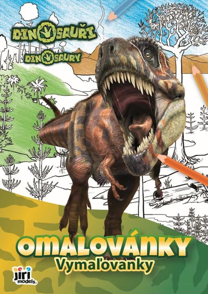 Omalovánky A4 Dinosauři +aktivity 2923-4
