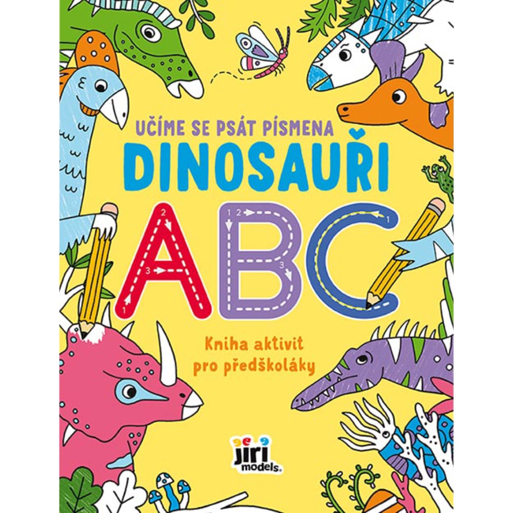 Omalovánky A5 Kniha aktivit Dino ABC